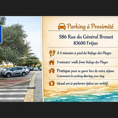 T3 Design, Terrasse Plein Sud & Clim, Proche Plages Fréjus