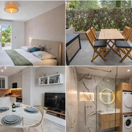 T3 Design, Terrasse Plein Sud & Clim, Proche Plages Lejlighed Fréjus
